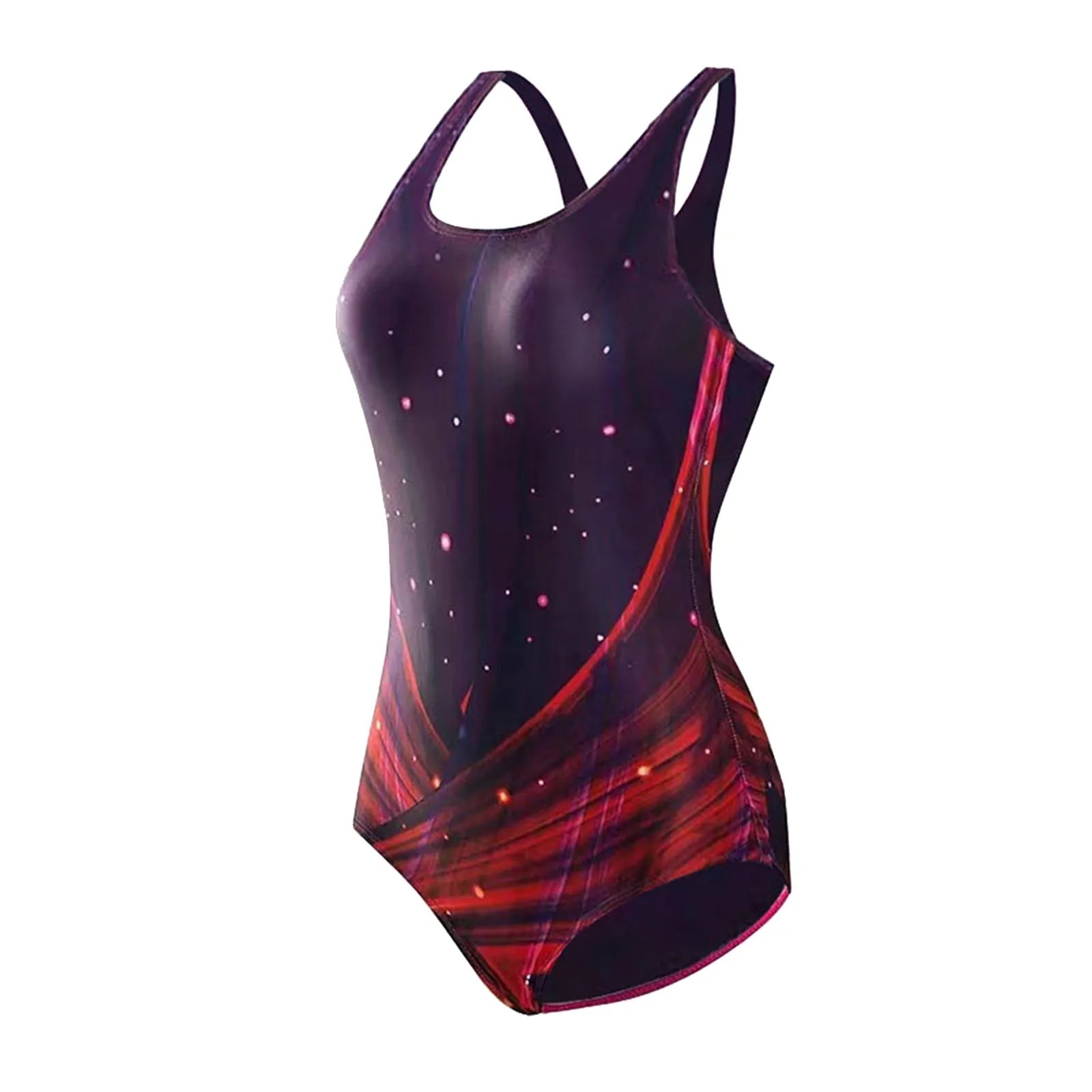 Athletic racerback swimsuit