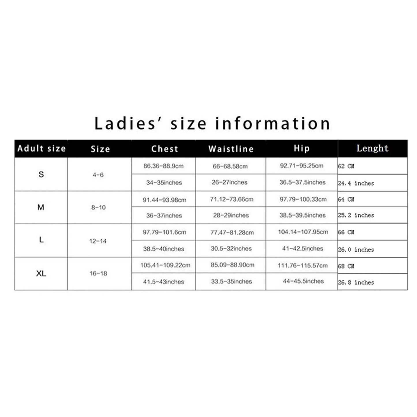 Size chart shows swimsuit with crisscross straps