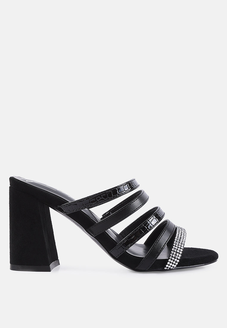 peaches strapped rhinestone embellished sandals-14