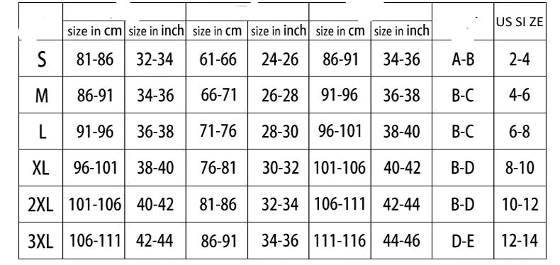 the size chart shows the Model wearing backless lace-up one-piece