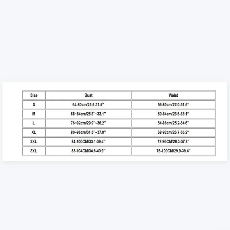 the size chart shows the three-point colorblock bikini with triangle top and v-string bottom
