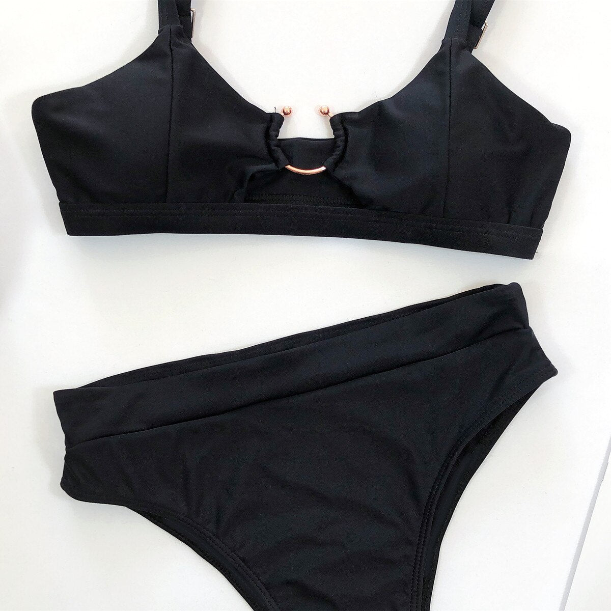 Leopard Snakeskin Bikini Set Bra Crop Top High Waist Thong Swimsuit Brazilian Beach Biquini Swimming Bohemian Bathing Suit