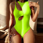 One-Shoulder High-Waist Swimsuit