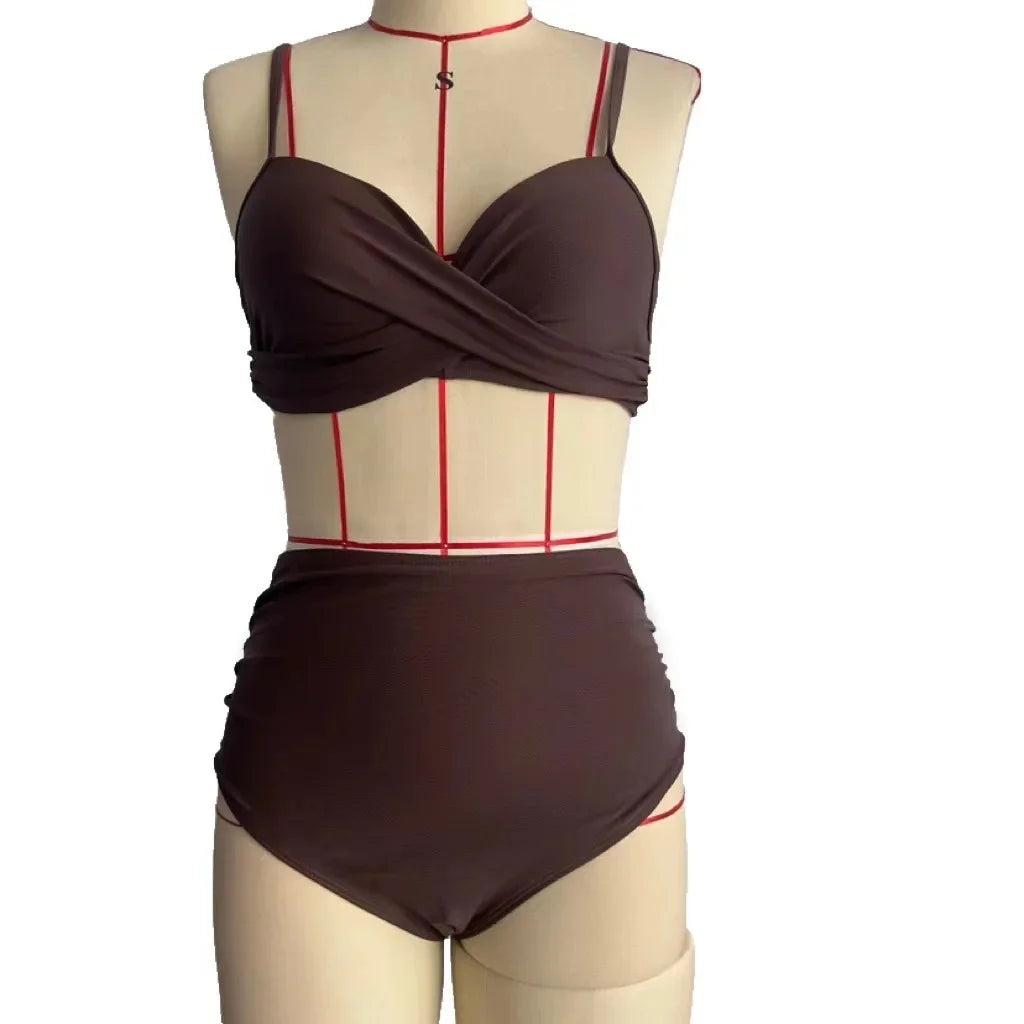 Close-up of breathable fabric and triangle top structure