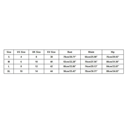 the sixe chart shows forthe Front view of black push-up padded bikini set    