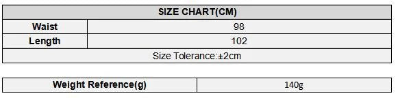 size chart for the Women's Cotton Breeze Tunic Beach Cover-Up in white