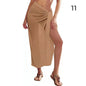Women's Chiffon Sunset Long Sarong Beach Cover-Up 