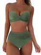 Triangle top bikini Minimalist beachwear with a simple style 