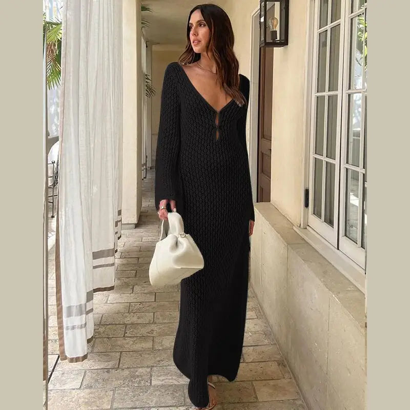 Lunar Lace Cover-Up styled over a bikini