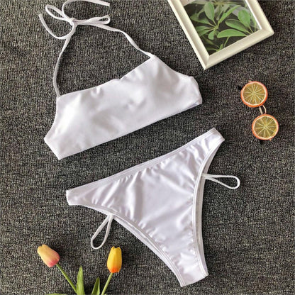 Back Lace Up Bikini Set Swimming Suit Women High Quality Two Piece Swimsuit Female Swimwear Hot Sale Beachwear Bathing Suits-29