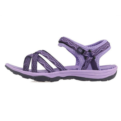 Beach Sandals Women Summer Outdoor Flat Sandals Ladies Open Toe Shoes Lightweight Breathable Walking Hiking Sandals-9