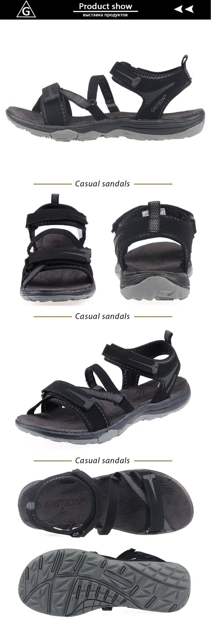Beach Sandals Women Summer Outdoor Flat Sandals Ladies Open Toe Shoes Lightweight Breathable Walking Hiking Sandals-28