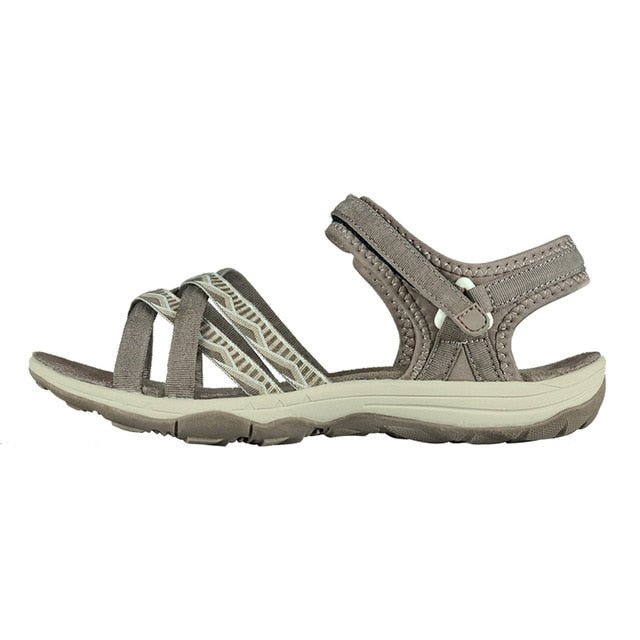 Beach Sandals Women Summer Outdoor Flat Sandals Ladies Open Toe Shoes Lightweight Breathable Walking Hiking Sandals-8