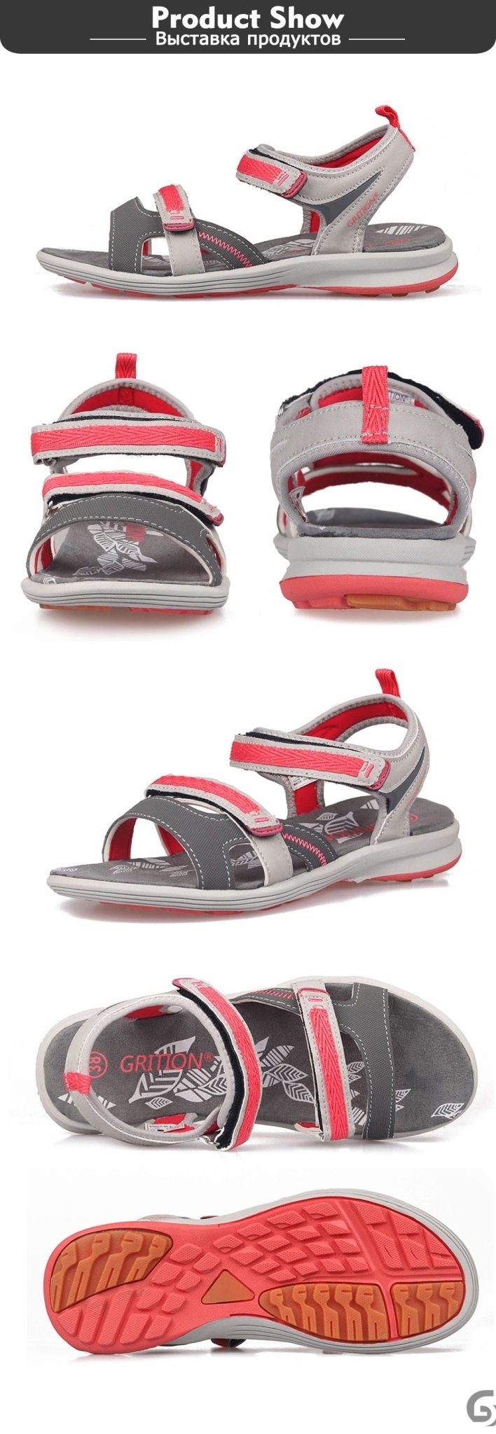 Beach Sandals Women Summer Outdoor Flat Sandals Ladies Open Toe Shoes Lightweight Breathable Walking Hiking Sandals-17