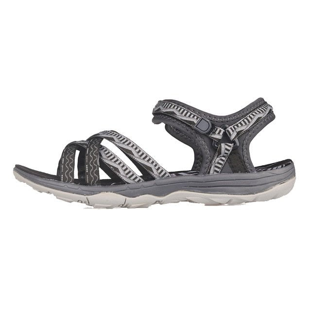 Beach Sandals Women Summer Outdoor Flat Sandals Ladies Open Toe Shoes Lightweight Breathable Walking Hiking Sandals-10