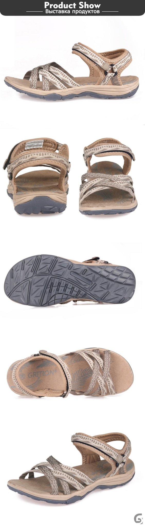 Beach Sandals Women Summer Outdoor Flat Sandals Ladies Open Toe Shoes Lightweight Breathable Walking Hiking Sandals-26