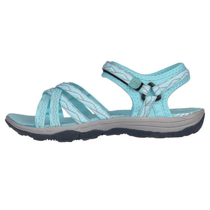 Beach Sandals Women Summer Outdoor Flat Sandals Ladies Open Toe Shoes Lightweight Breathable Walking Hiking Sandals-1