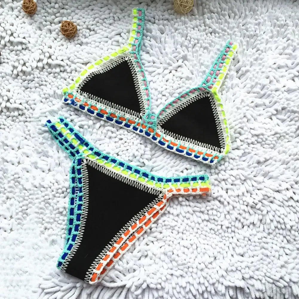 bikini-lov-backless-bikini-front the black color 