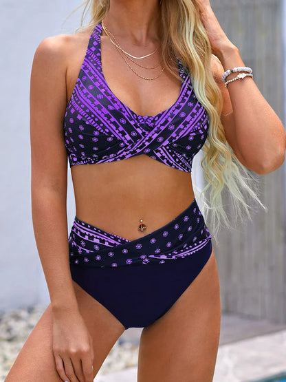 Close-up of removable padding and seam detail in bikini top new style 