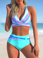 Close-up of removable padding and seam detail in bikini top