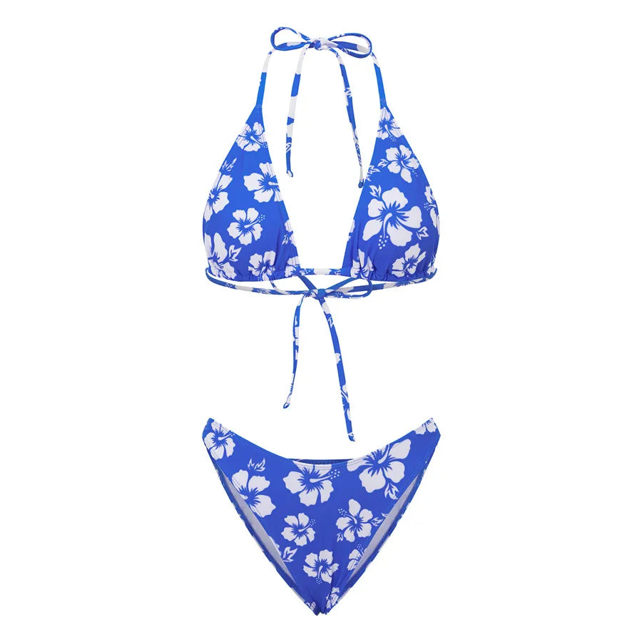 Gallery display of all available prints for the bikini set