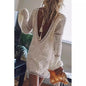 Feminine boho beach dress pareo cover-up