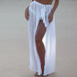 Side view of Women's Cotton Breeze Tunic showcasing relaxed silhouette
