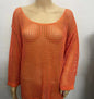 Mesh Glow Sweater Cover-Up styled over a bikini for beach elegance 