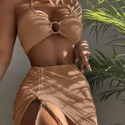 Model wearing mesh overlay off the shoulders unique gray style 