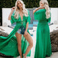  Sexy lace crochet bikini cover-up kaftan dress green
