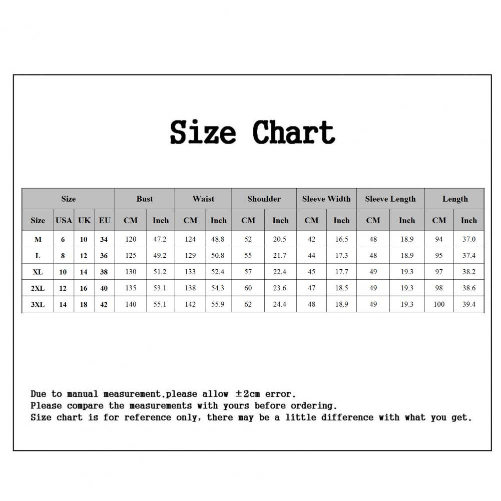 size chart for the Flat lay of Women's Sunlit Sheer Cardigan Cover-Up