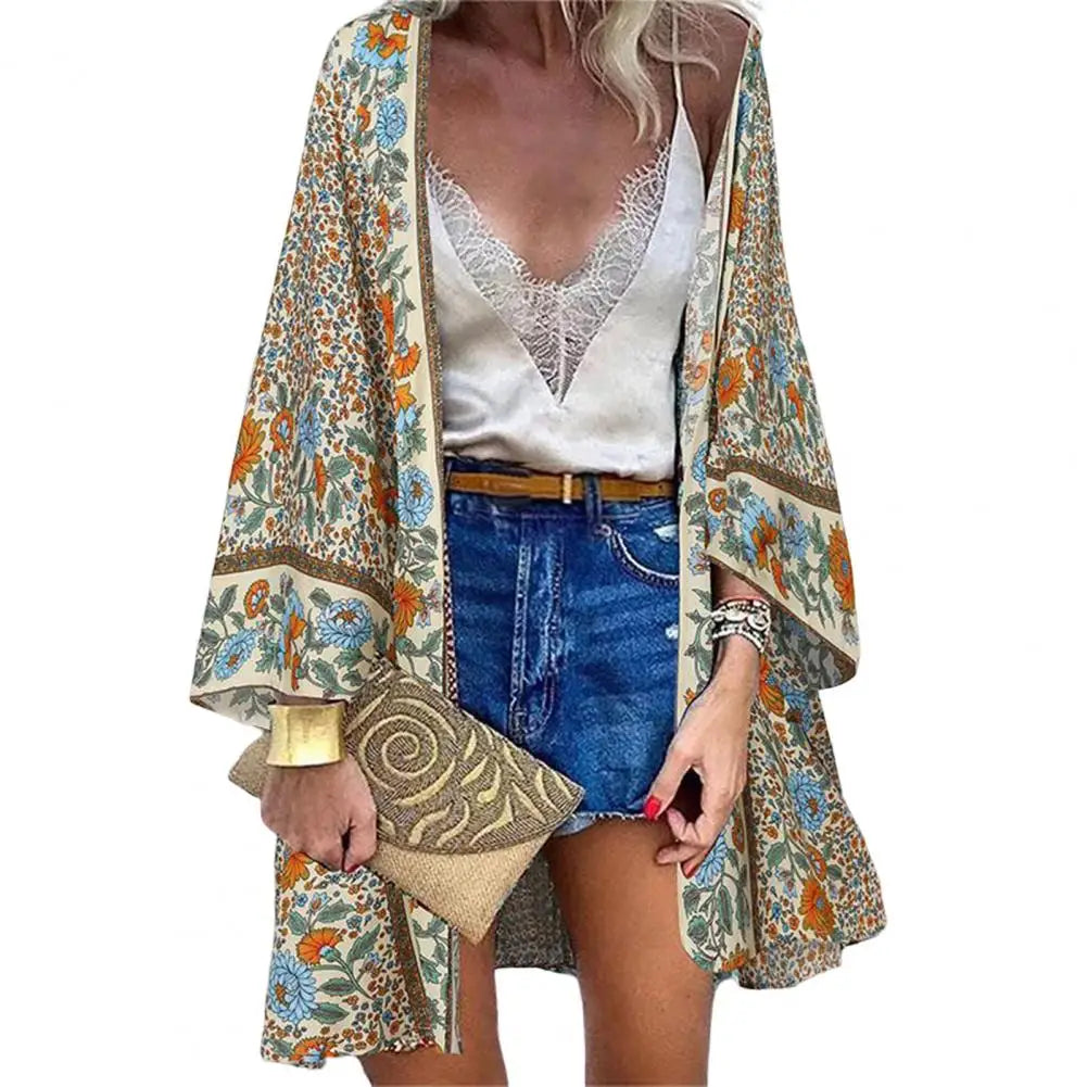 Close-up of sheer polyester fabric in Women's Sunlit Sheer Cardigan