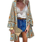 Close-up of sheer polyester fabric in Women's Sunlit Sheer Cardigan