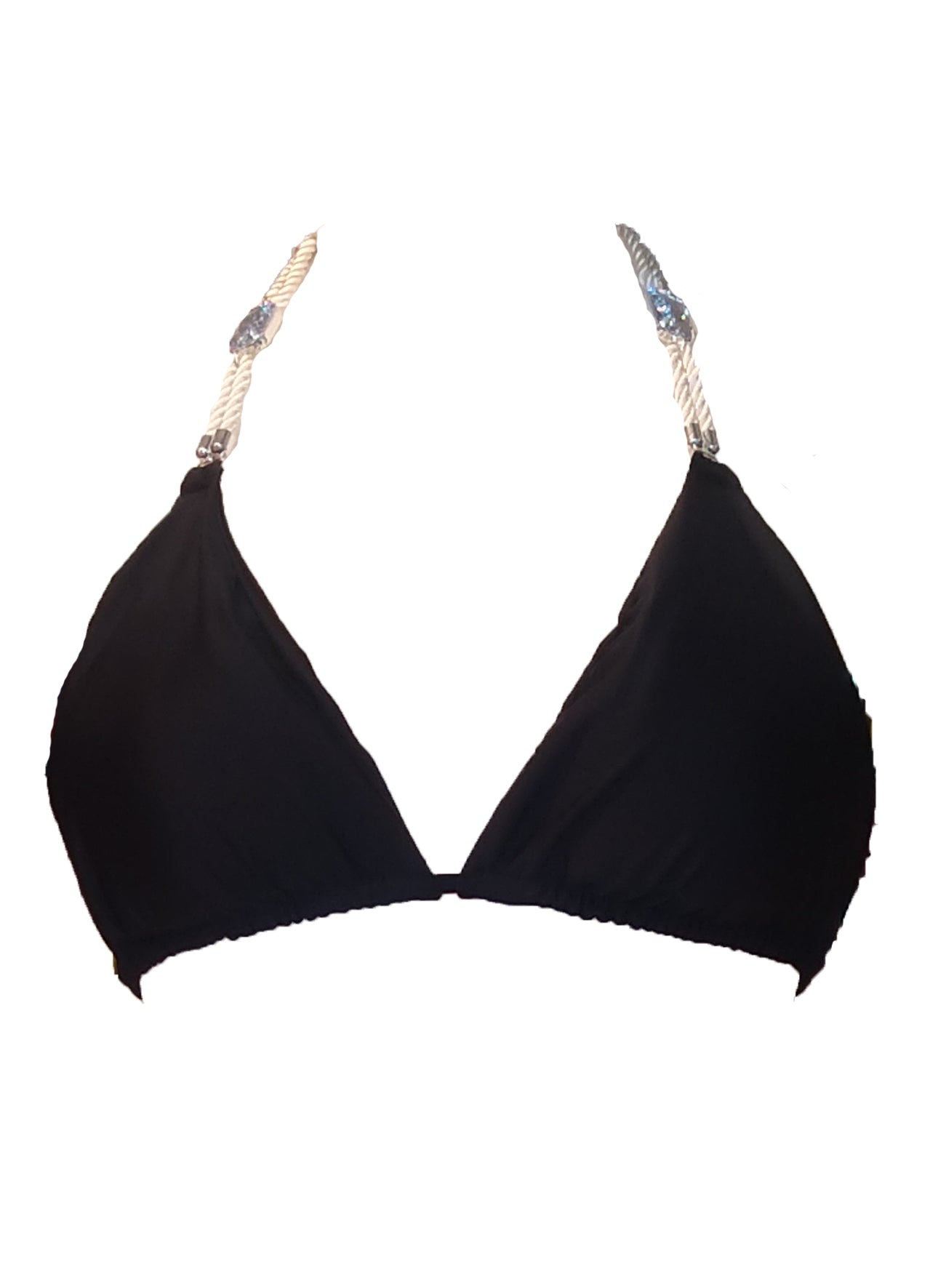 Nora Triangle Top - Black-2