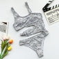 New Sexy White One Piece Swimsuit Women Cut Out Swimwear Push Up Monokini Bathing Suits Beach Wear Swimming Suit For Women
